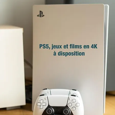 Capsule Nature & Photos - Jacuzzi - Netflix & Cinema - Ps5 & Jeu Apartment