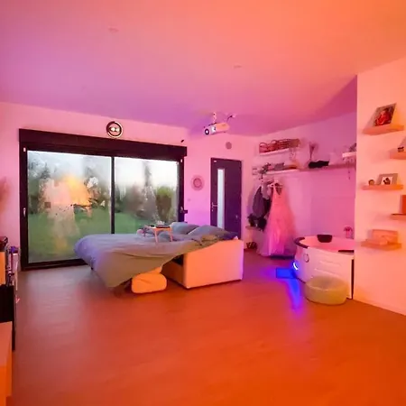 Capsule Nature & Photos - Jacuzzi - Netflix & Cinema - Ps5 & Jeu Apartman Thun-Saint-Martin